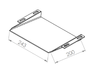 Baffle Lagos 500 / 600 Portimao 700 / 900 Steel