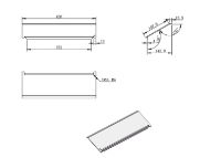 Baffle Lincoln 5kW (Eco) Upper Steel Only