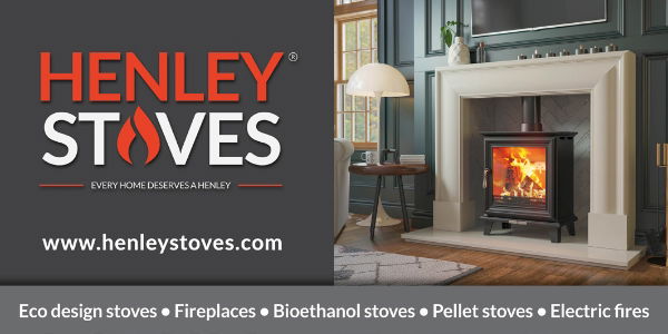 Henley Stoves Elmwood Stove  Sign 1200 x 600mm