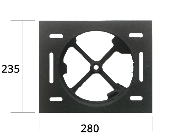 GR192 - Kells - Grate (Frame (T)