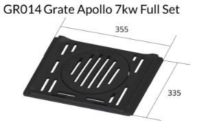 Grate Apollo 7kw Full Set