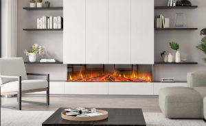Electric Aurora 1800 Fire with Exclusive Log Set