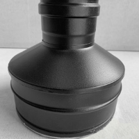 80 mm Adaptor Twin Wall  to SW 80mm Pellet