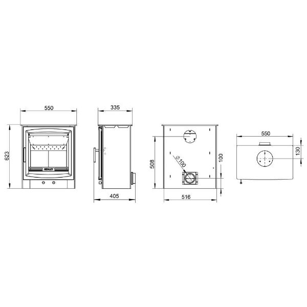 Burnbright 6.5 Kw (Eco) Multi Fuel