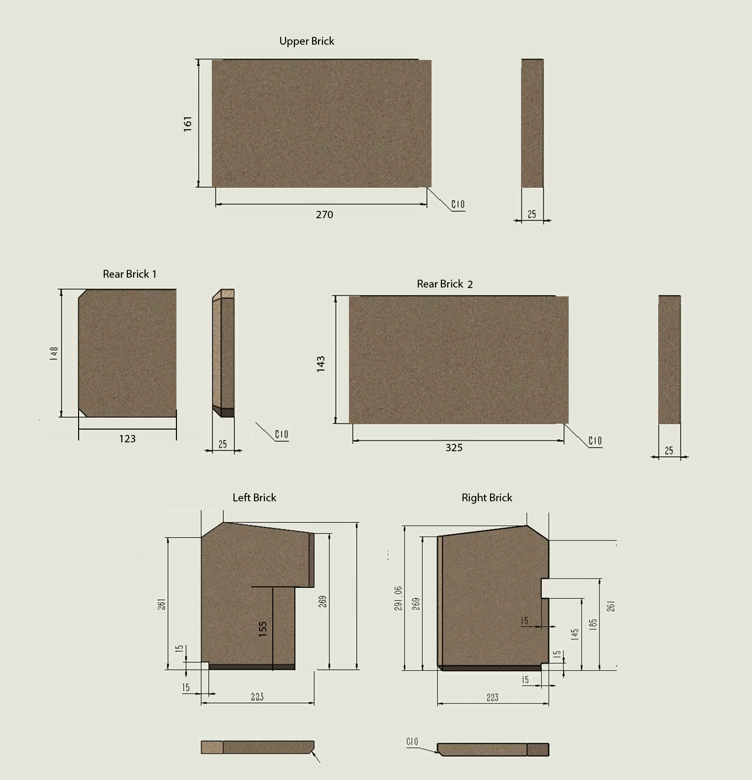 Brick Severn 5 (Full Set) - old model