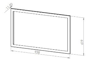 Frame Lisbon 900 -4 Side