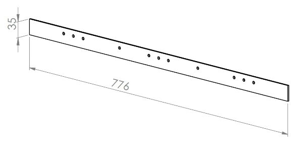 Brick Lisbon 900 Metal Back Retainer with Air Holes