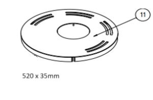 Top Plate Elite G3(Code 3000125)