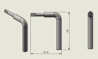 Handle Severn 4/5/8/12kw (Eco)