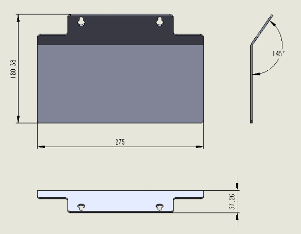 Upper Baffle Geneva Cylinder 5kw (Eco)