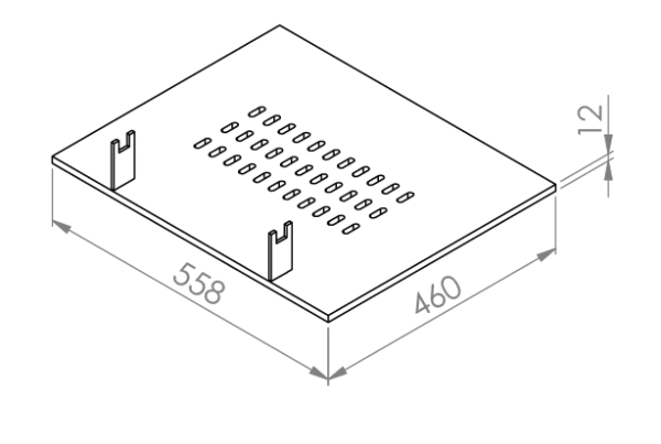 GR088 - Faro 700 21kW - Grate (Full Set)