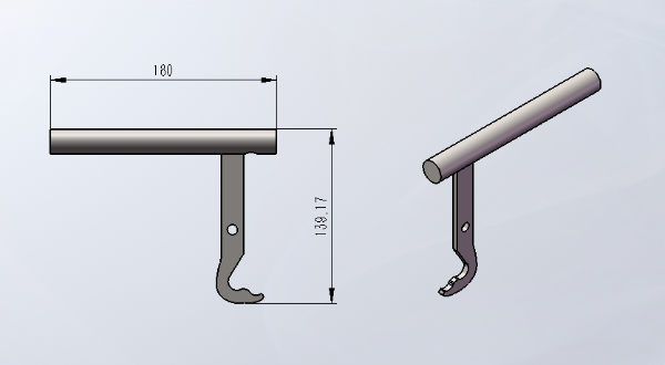 Handle Geneva Cylinder 5Kw (Eco)