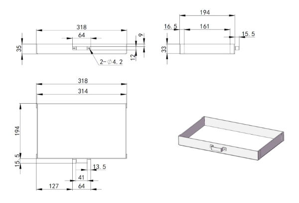 Ash Pan Ascot 5Kw (Eco)