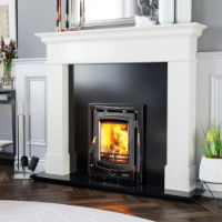 Achill 7kW Insert Enamel Black (Eco)