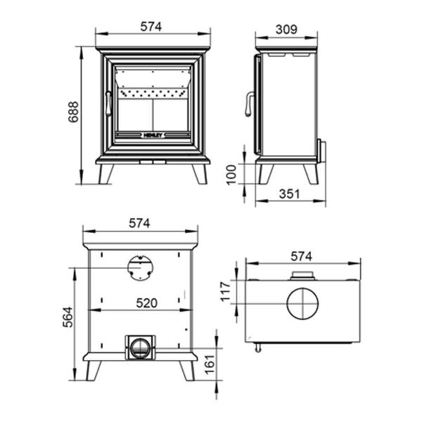 Elmwood  6.5 kw ( Eco ) Multi Fuel