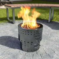 Fire Pit Henley Halo Silver 35cm x 35cm