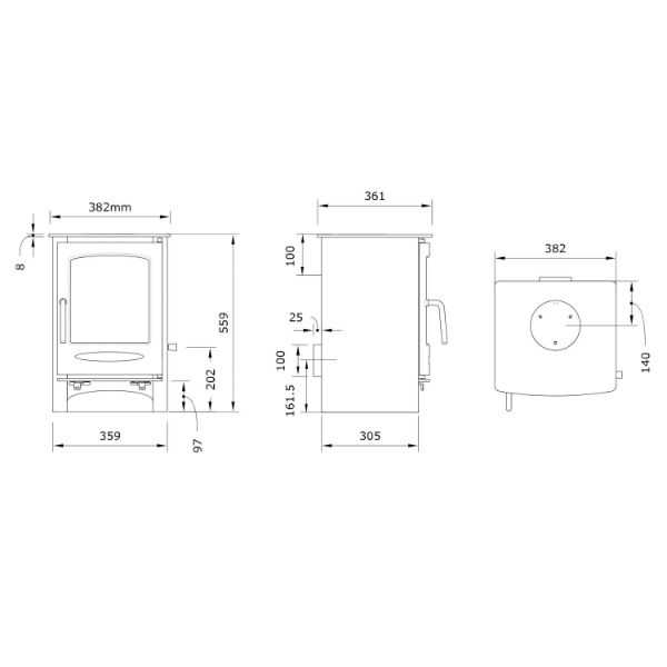 Sherwood 5kw  Multi Fuel ( Eco )