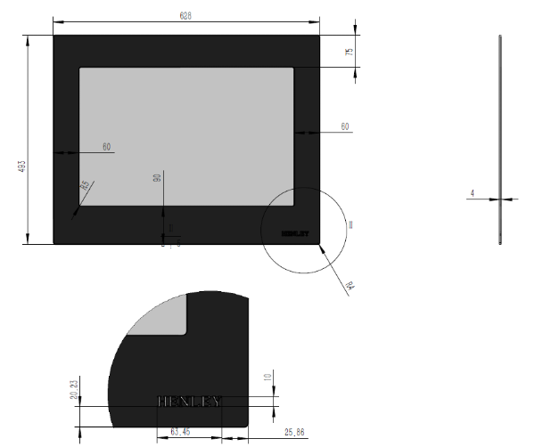 Glass Orion 700