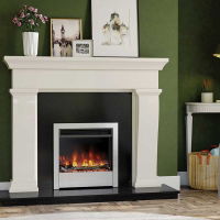 Aurora 22 Insert Electric Fire Silver