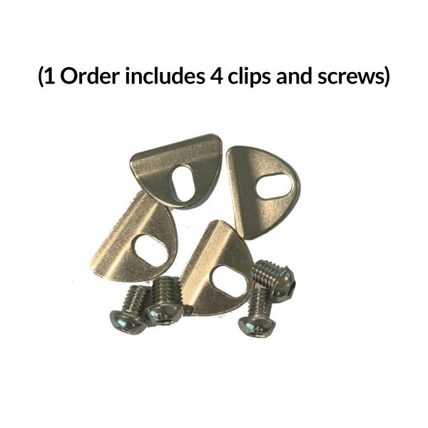 Clips Glass for Apollo / Arklow & Screws