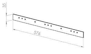 Brick Lisbon 700 Metal Back Retainer with Air Holes