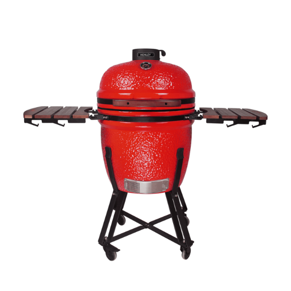 BBQ 21" Kamado Grill - Chilli Red ( Box 1 of 2 )