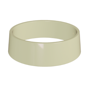 Collar Cambridge/Kylemore Cream Enamel 5" CL001