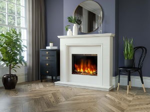 Lunas 1120 Hearth /Insert Alpine white   ( Elipse 600 Suite)