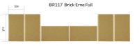 Brick Erne Full Set (6 Pieces) 100mm x 179 mm BEFORE 2018 - BR117    